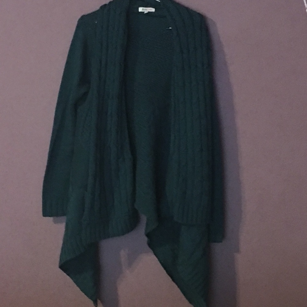 JUSTFAb open front sweater